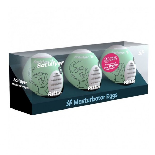 Satisfyer riffle huevos masturbadores 3 1un