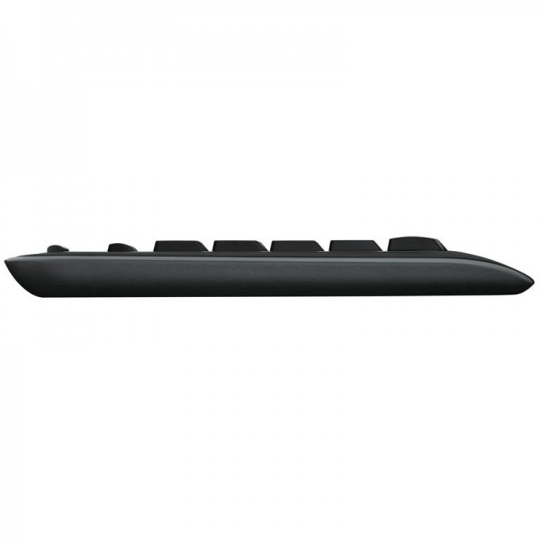 Logitech teclado+ ratón mk330 usb negro