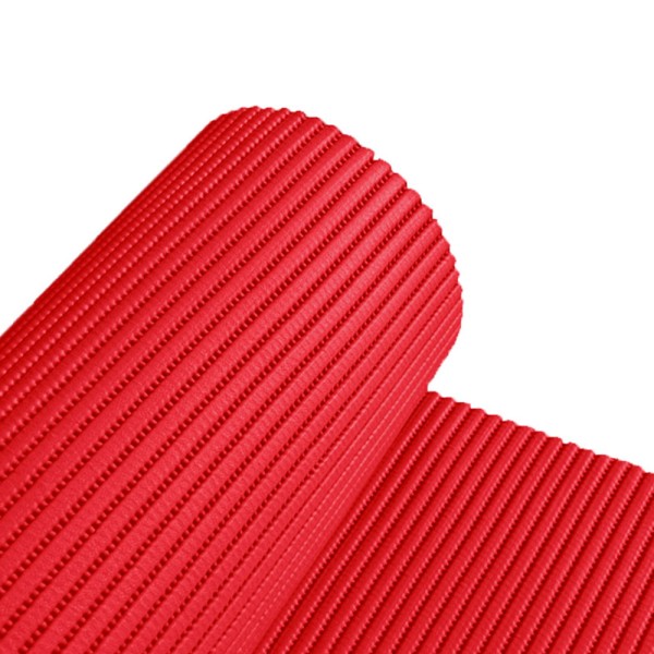 Rollo alfombra multiuso antideslizante aqua-mat basic rojo 65 cm x 15 m
