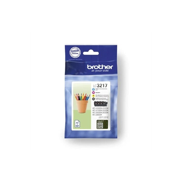 Brother cartucho multipack lc3217val