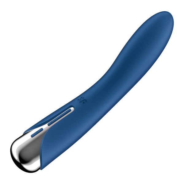 Satisfyer spinning vibe 1 rotating g-spot vibrador azul 1un
