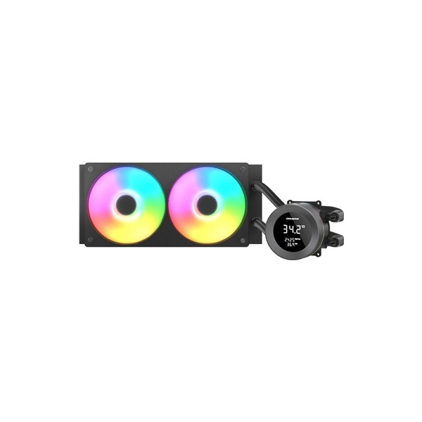 Cougar ref. liquid.poseidon vistek argb 240 black